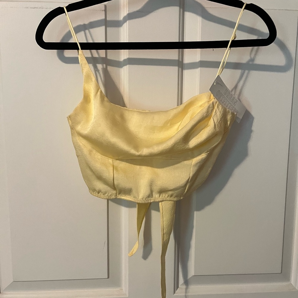 cowl-neck corset from Urban outfitters